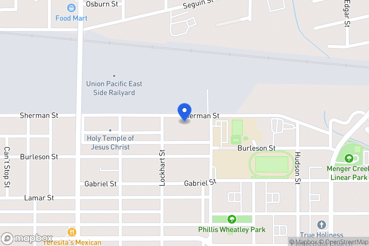 Map of 1422  Sherman