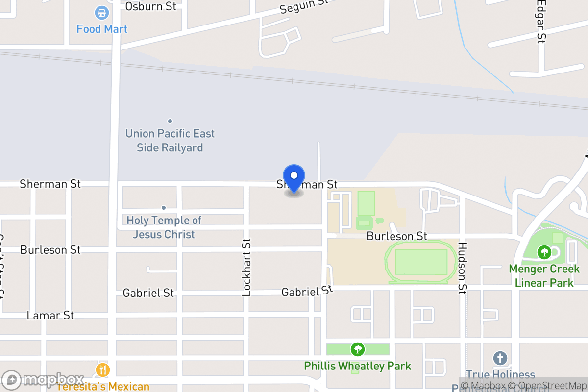Map of 1430  Sherman