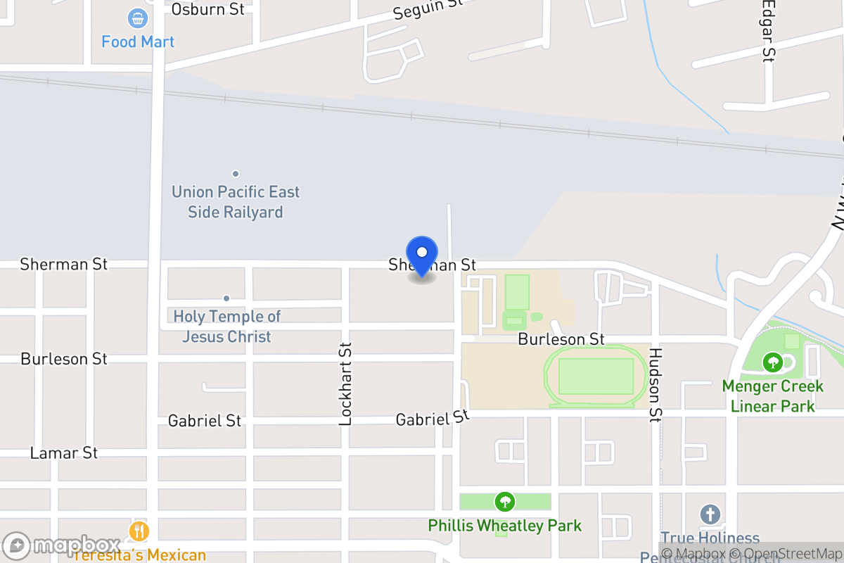 Map of 1434  Sherman