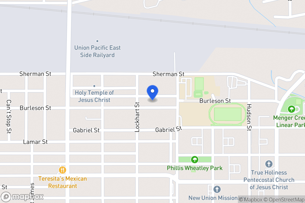 Map of 1519  Burleson