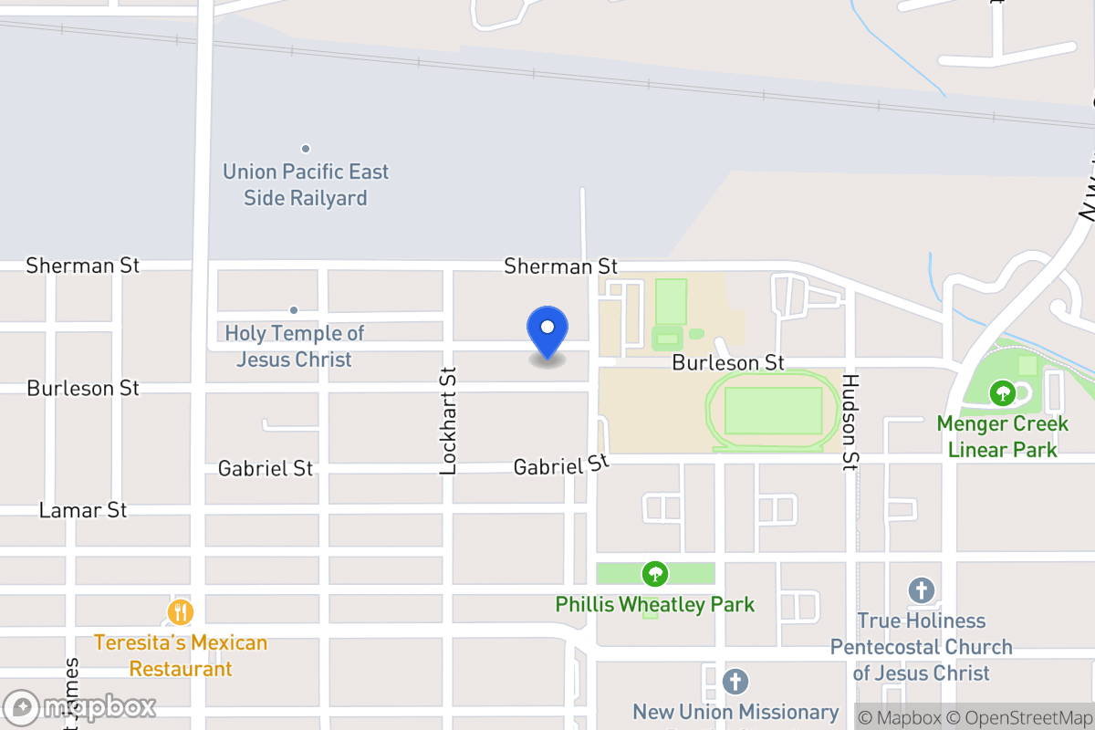 Map of 1535  Burleson