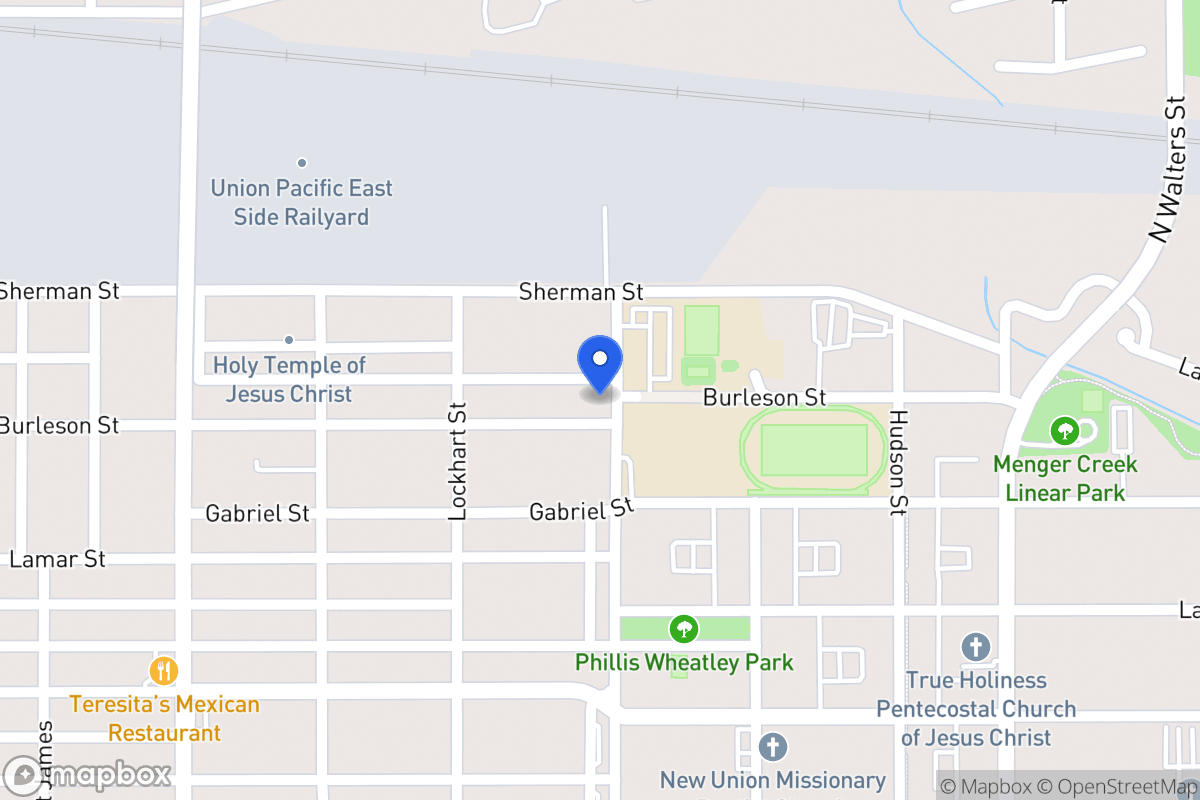 Map of 1543  Burleson