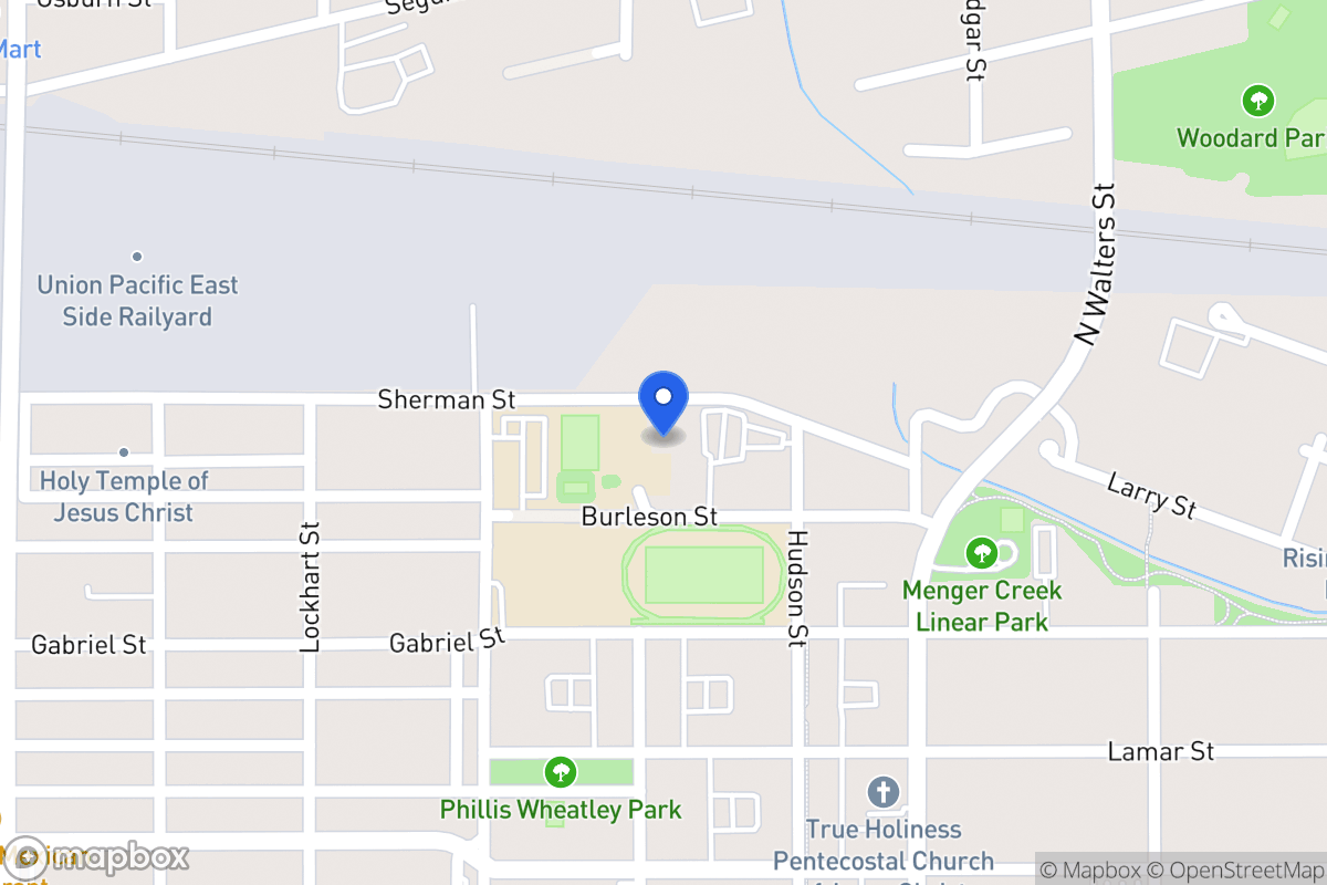 Map of 1212 N Mittman St