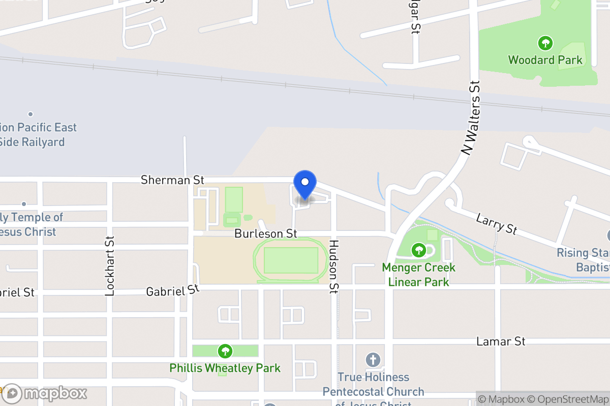 Map of 1719  Burleson