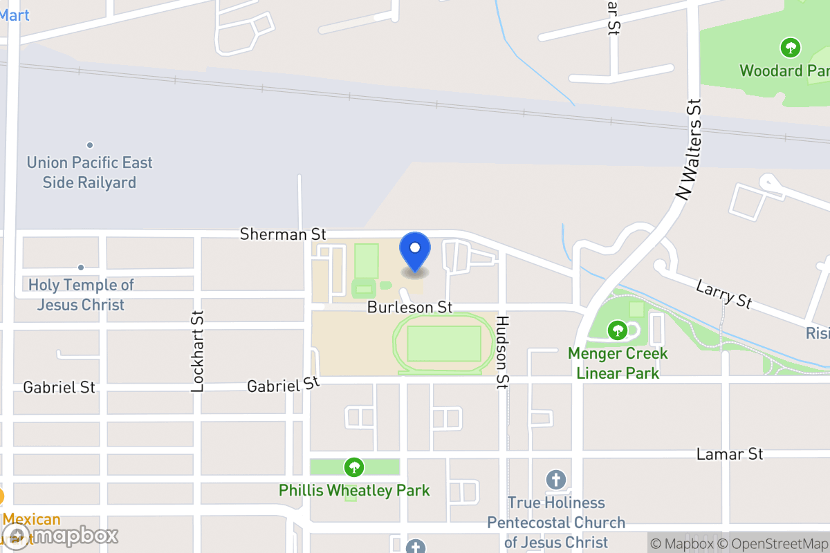 Map of 1206 N Mittman St