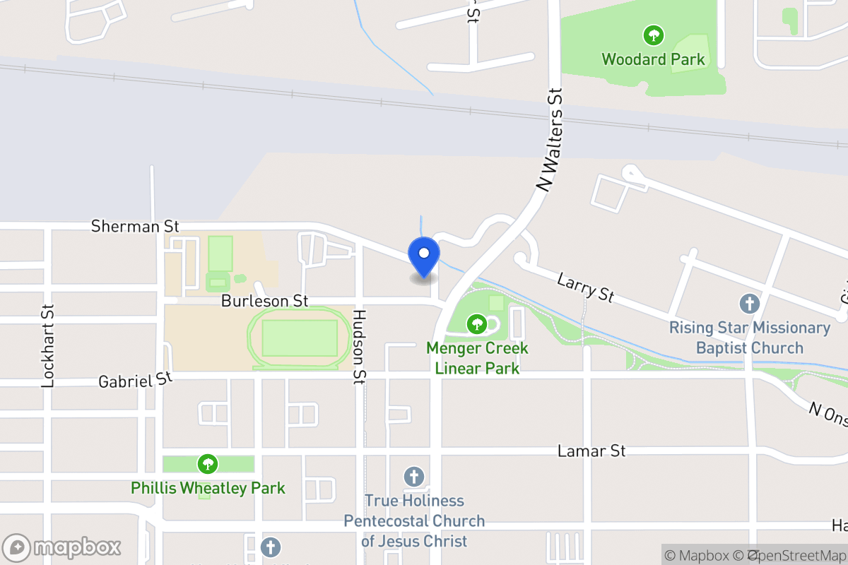 Map of 1529 N Walters