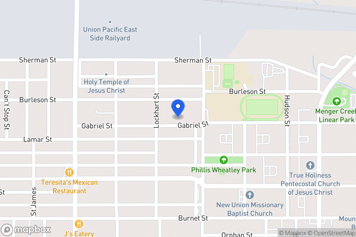 Map of 323  Gabriel