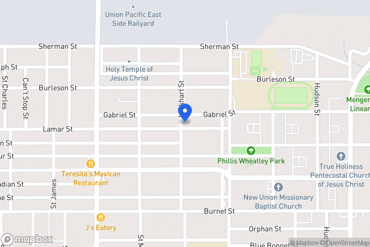 Map of 1503  Lamar