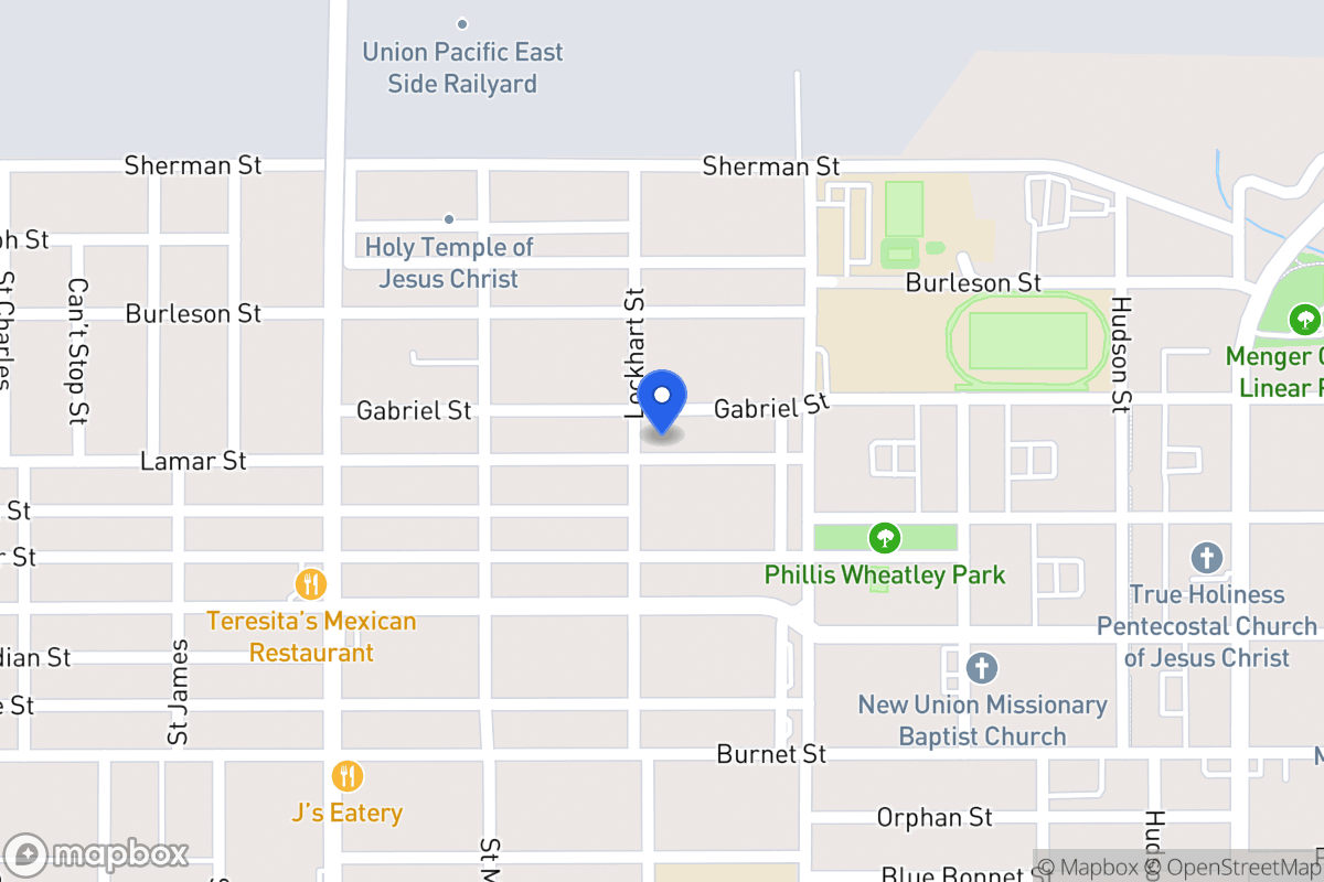 Map of 1507  Lamar