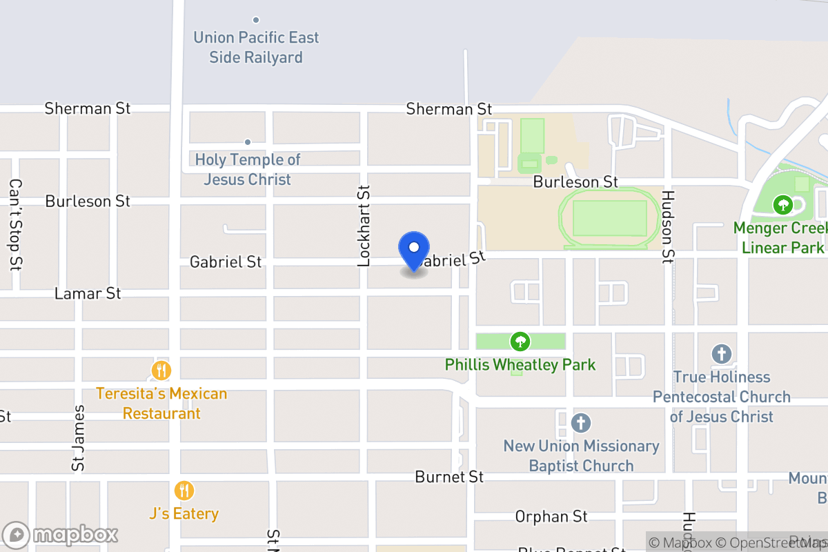 Map of 1523  Lamar