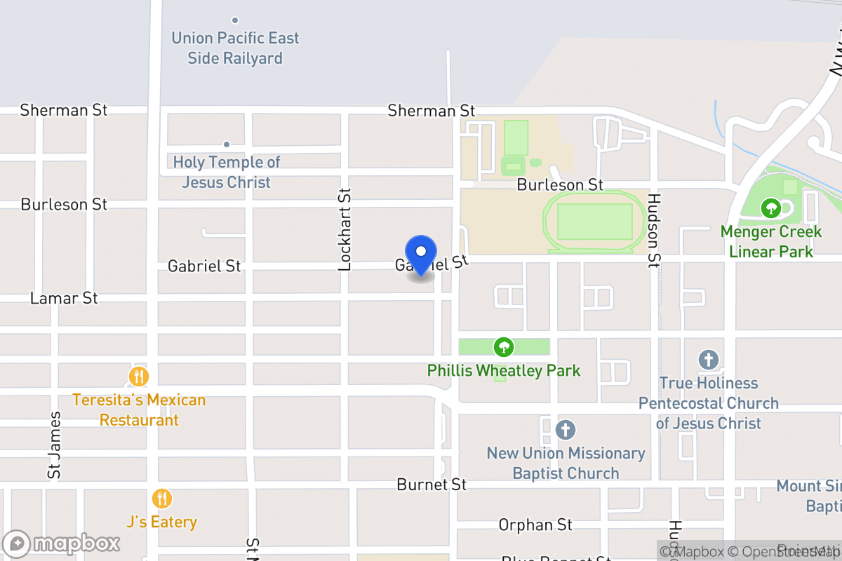 Map of 1535  Lamar