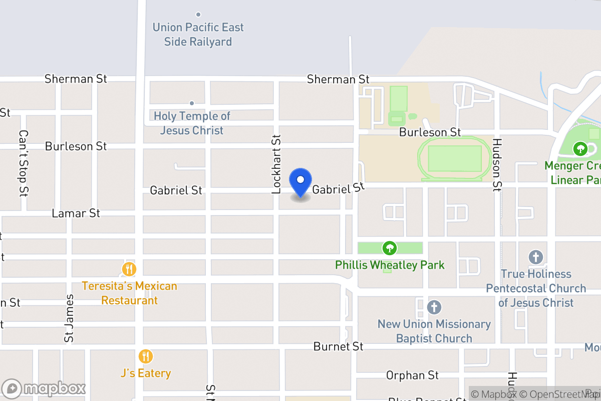 Map of 1515  Lamar St