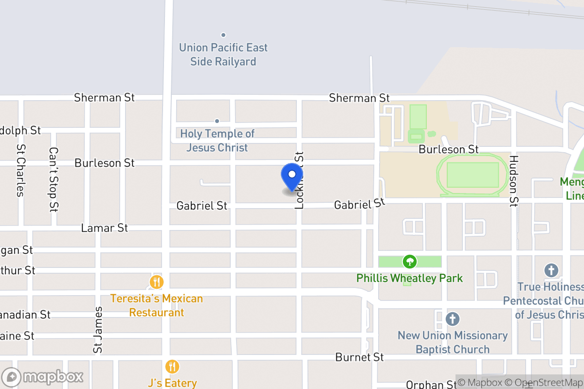 Map of 713  Lockhart