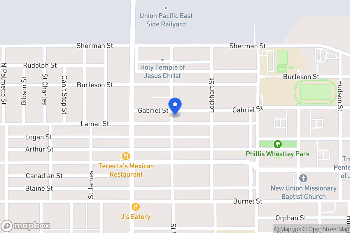 Map of 1403  Lamar
