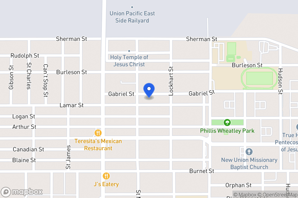 Map of 1415  Lamar