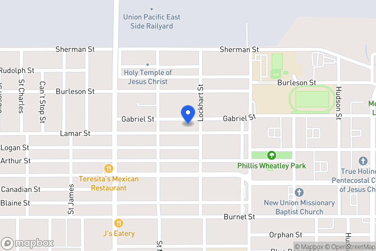 Map of 1431  Lamar