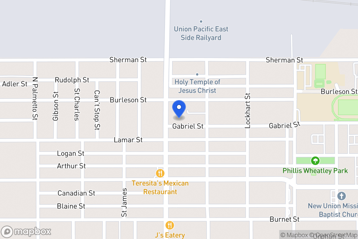 Map of 115  Gabriel