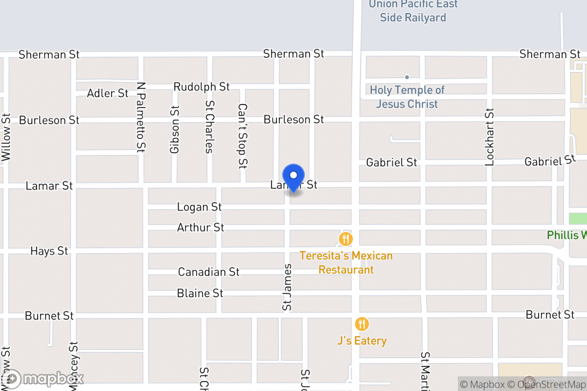 Map of 924  Saint James