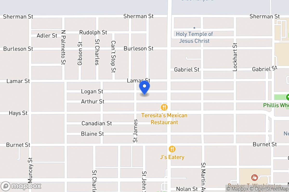 Map of 309  Arthur St
