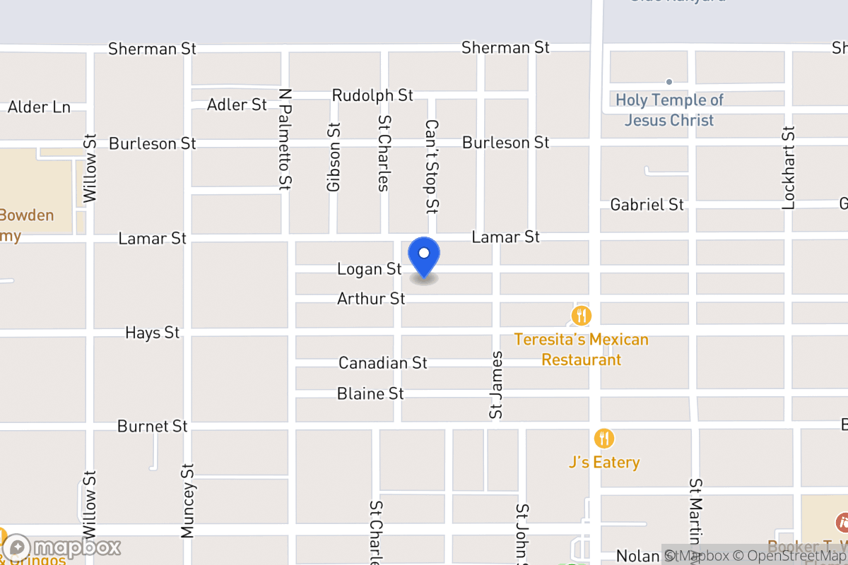 Map of 206  Logan