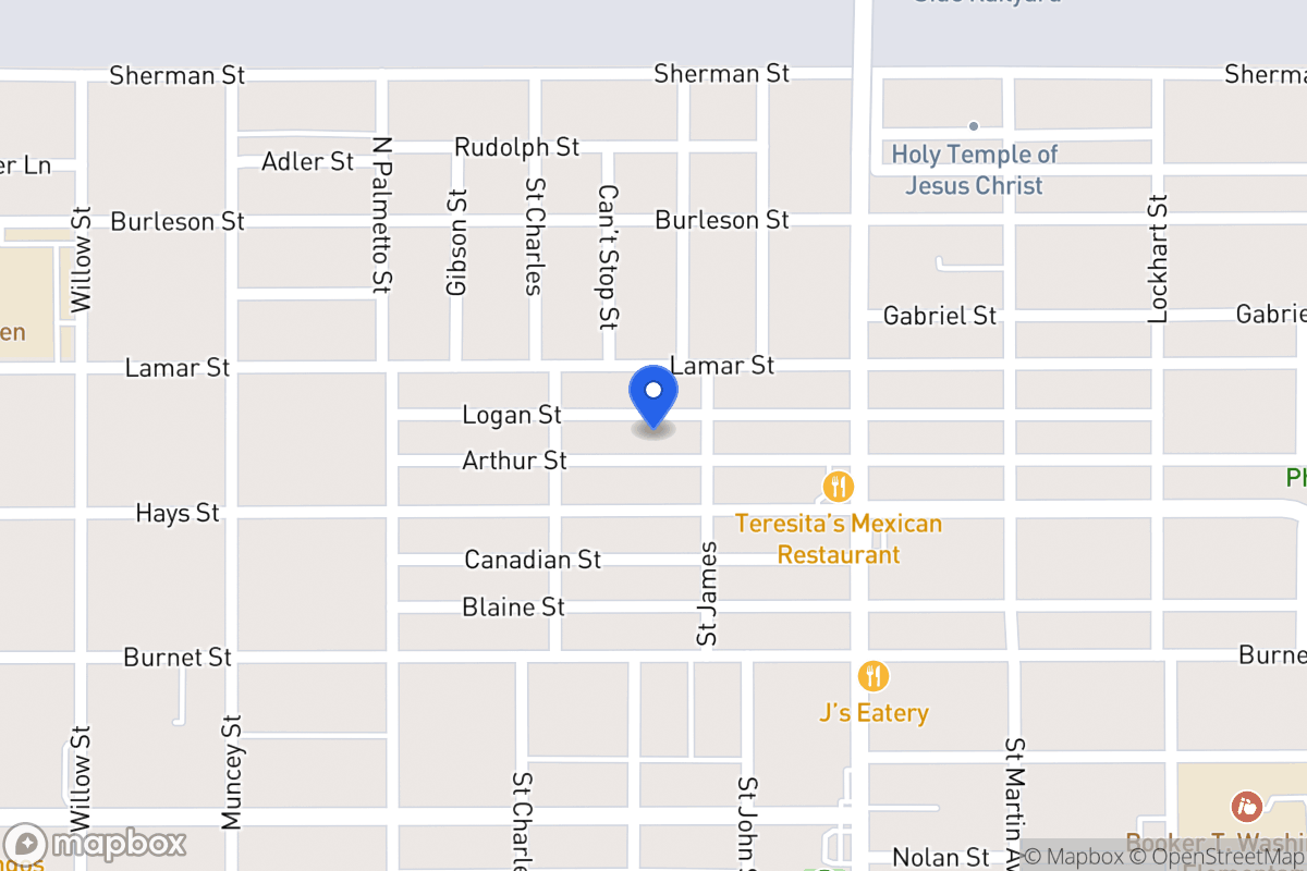 Map of 216  Logan