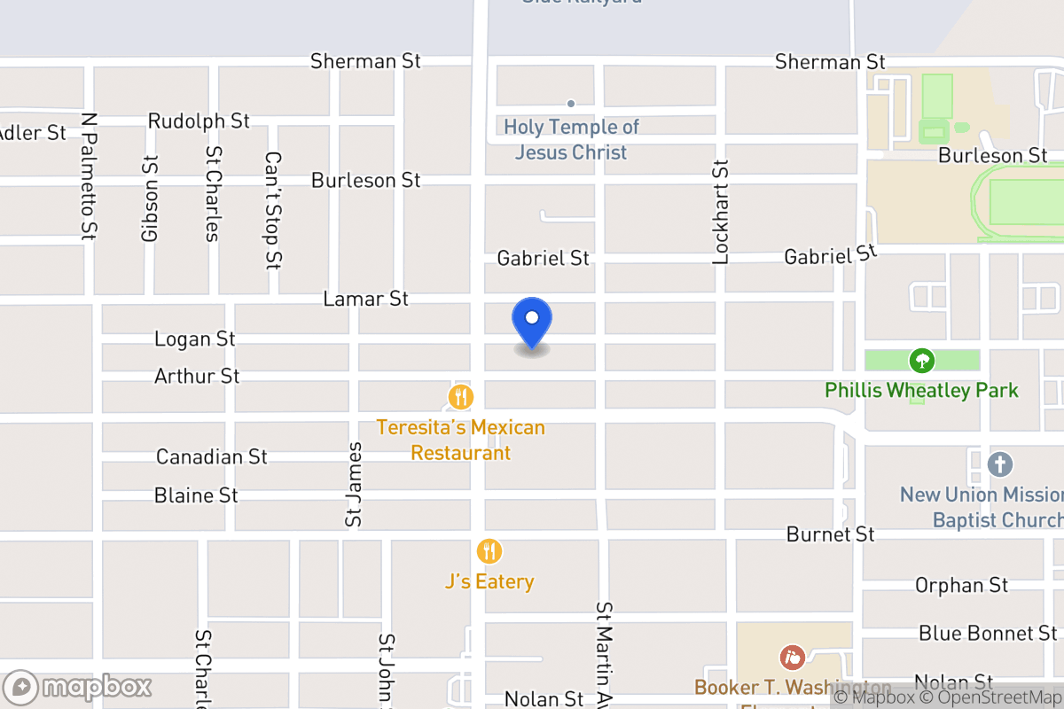 Map of 419  Arthur St