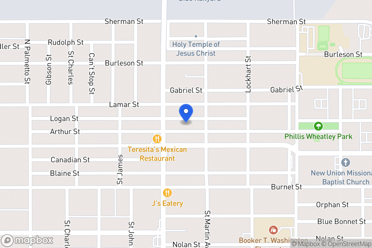 Map of 423  Arthur St