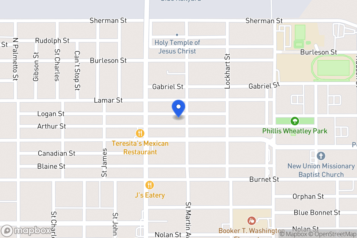 Map of 435  Arthur St