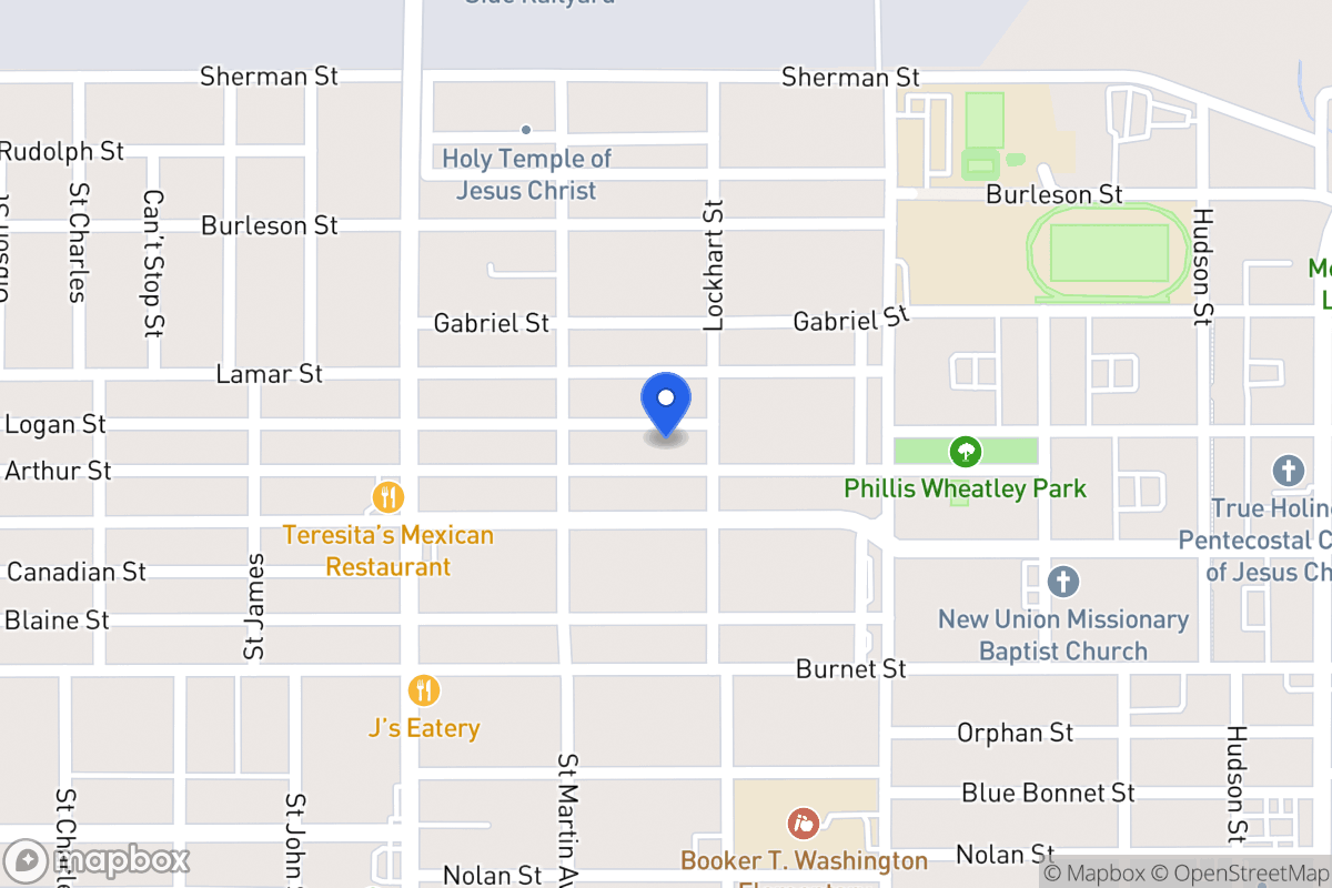Map of 521  Arthur St