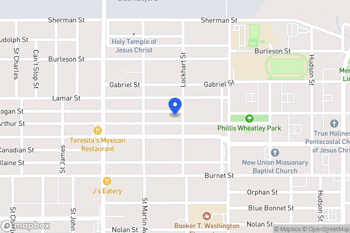 Map of 523  Arthur St