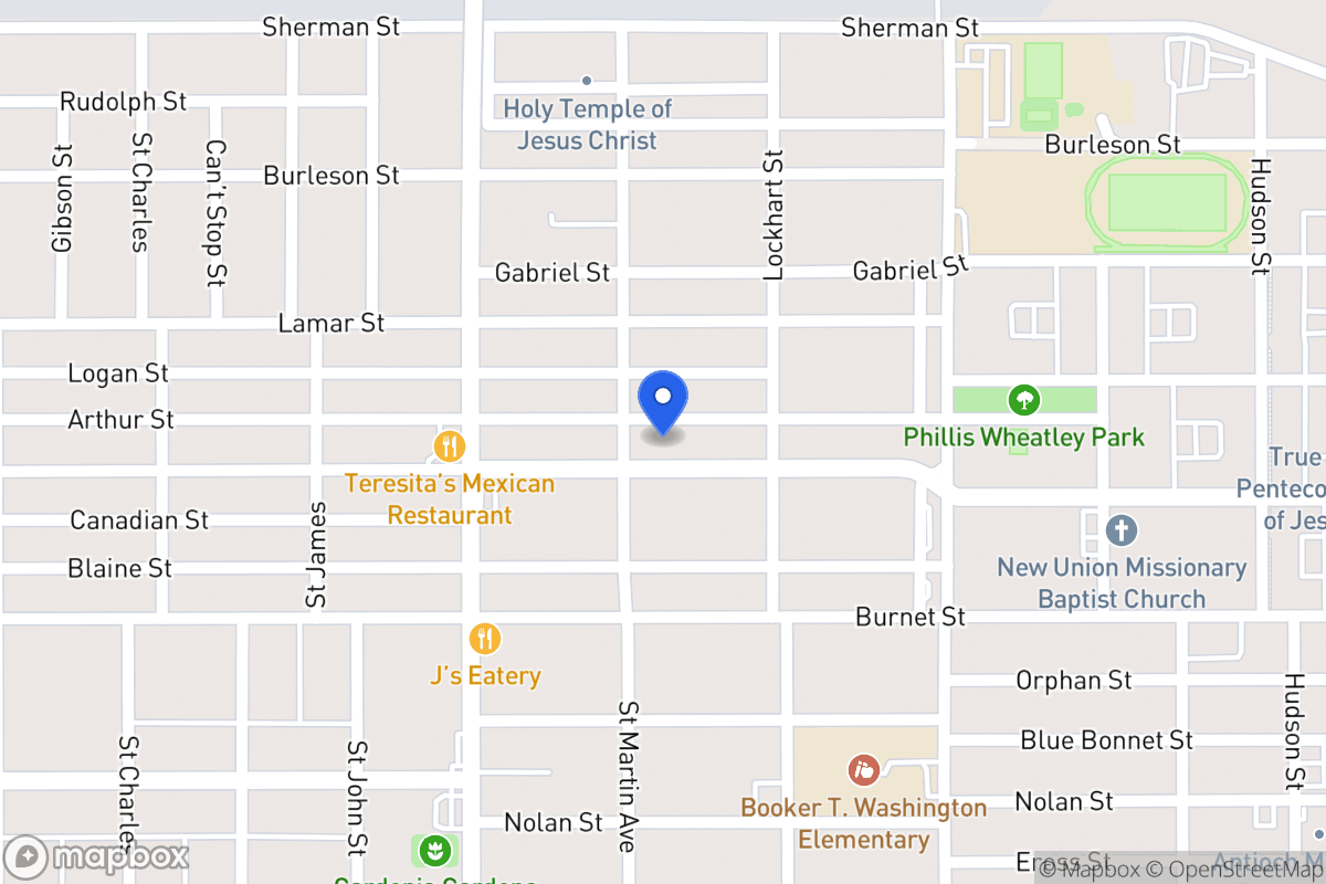 Map of 1507  Hays St