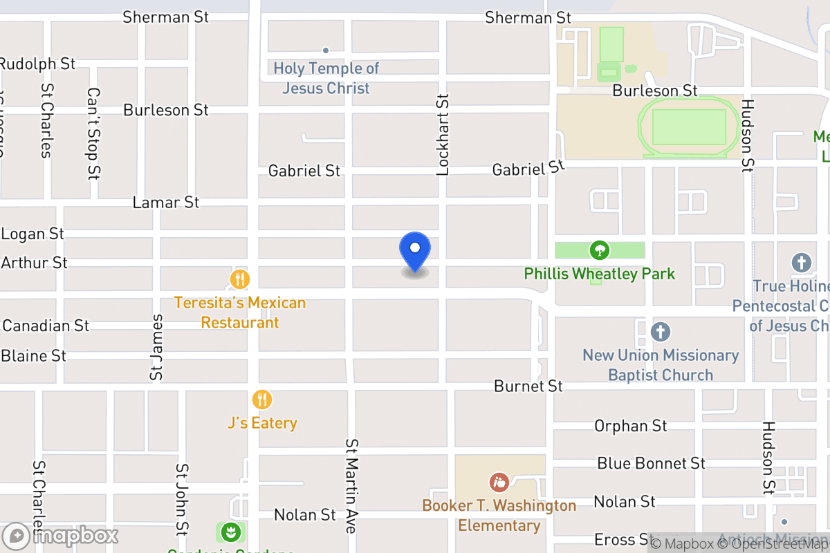 Map of 1531  Hays St