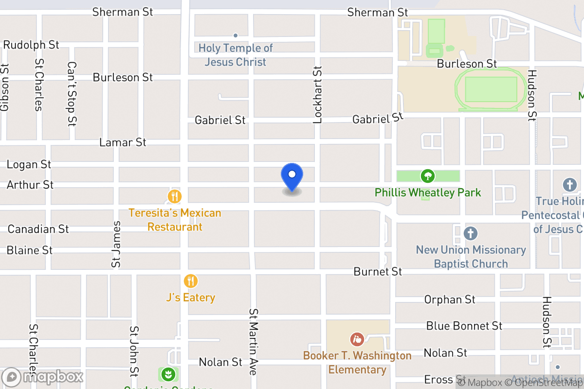Map of 1527  Hays St