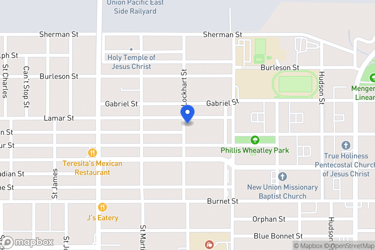 Map of 1502  Lamar