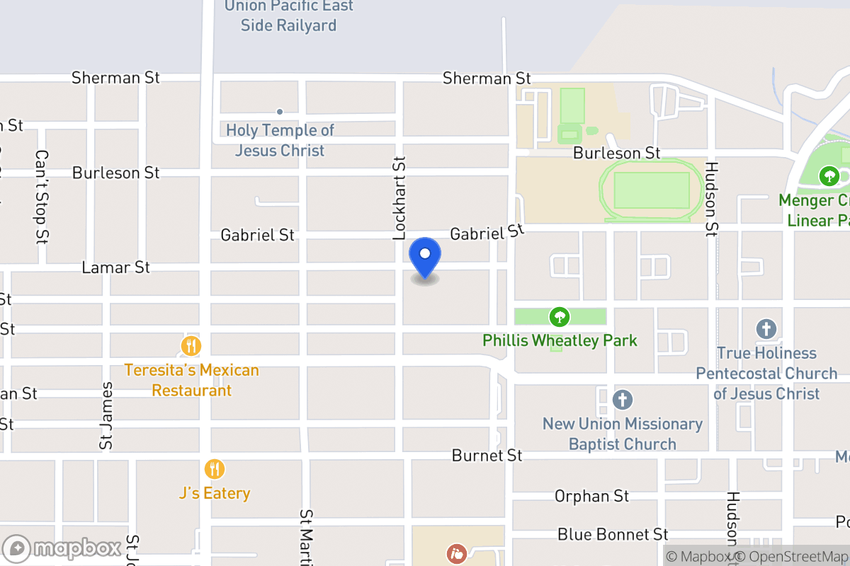 Map of 1522  Lamar