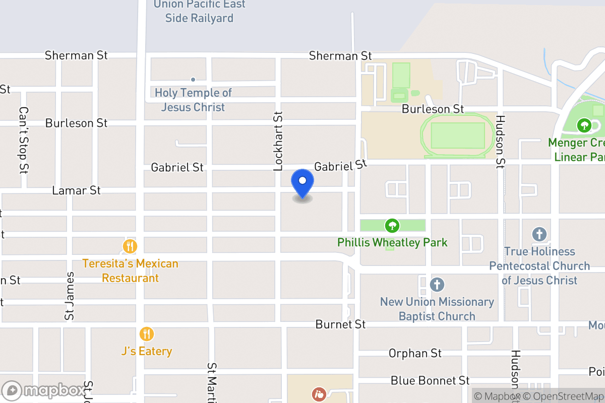 Map of 1524  Lamar