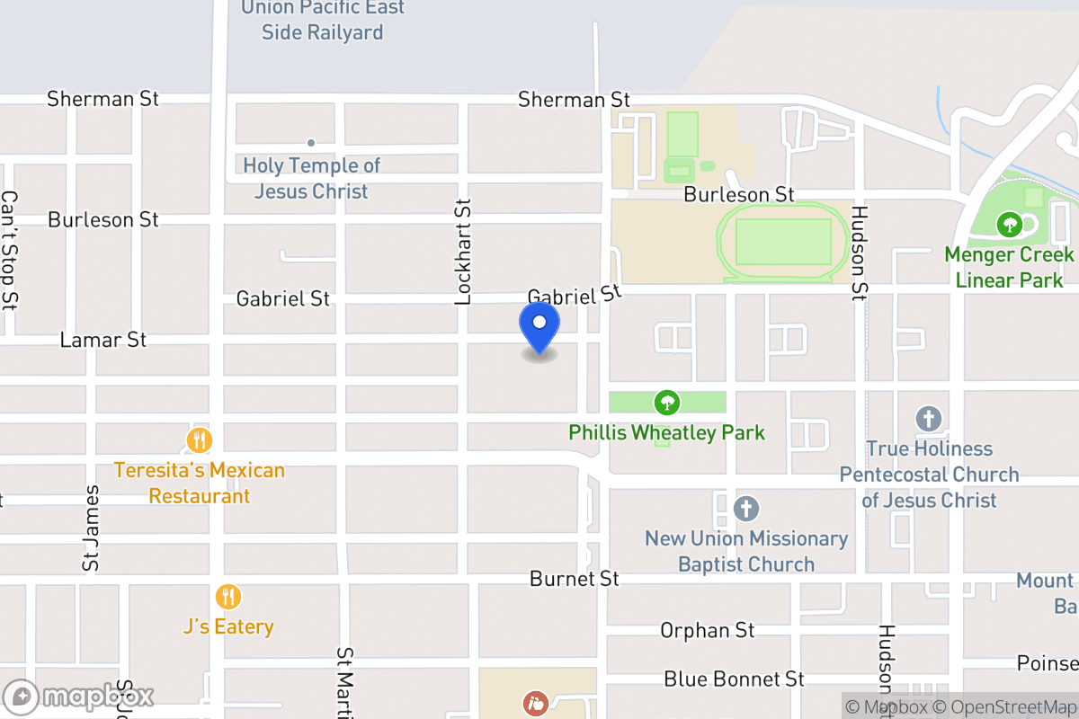 Map of 1530  Lamar
