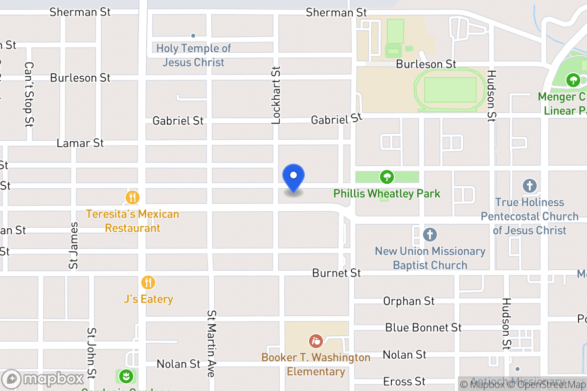 Map of 1611  Hays St