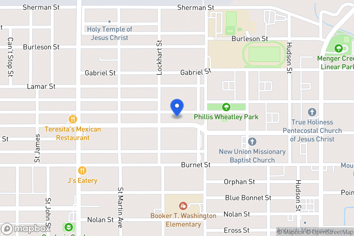 Map of 1619  Hays St