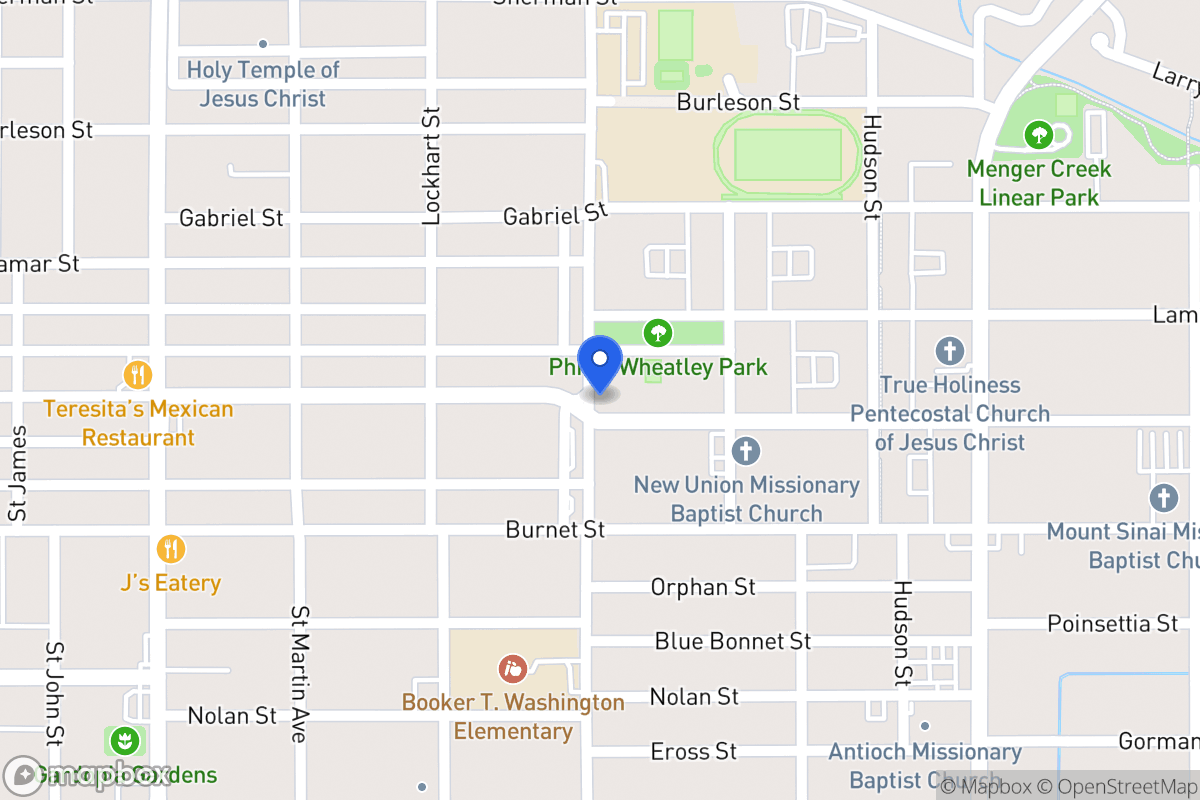 Map of 1703  Hays St