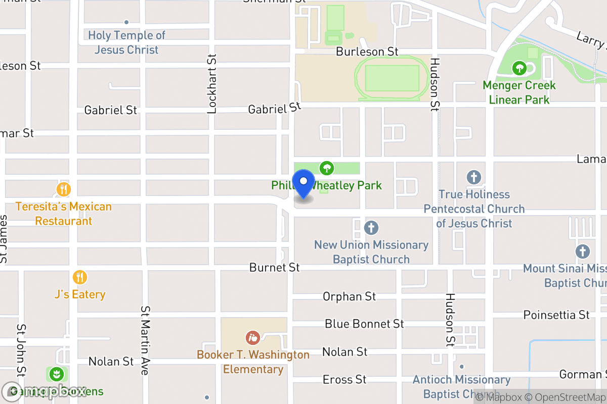 Map of 1707  Hays St