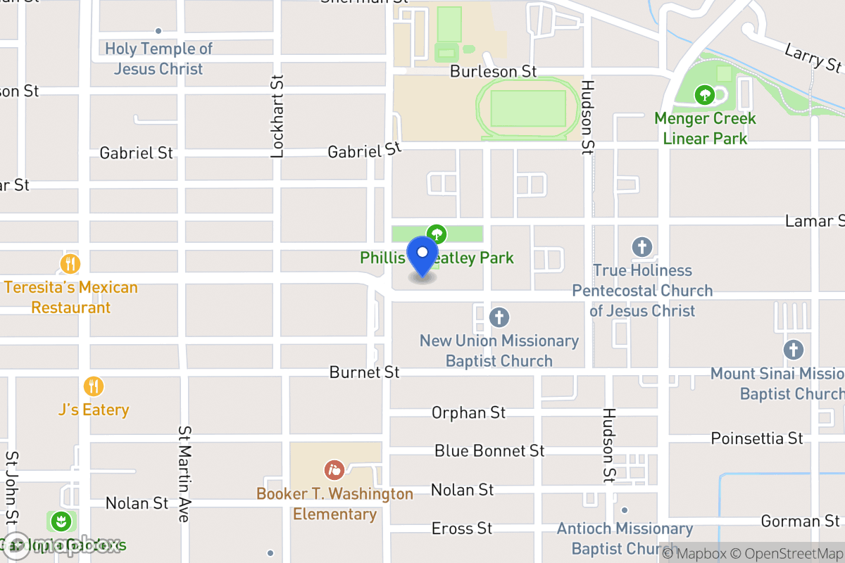 Map of 1715  Hays St