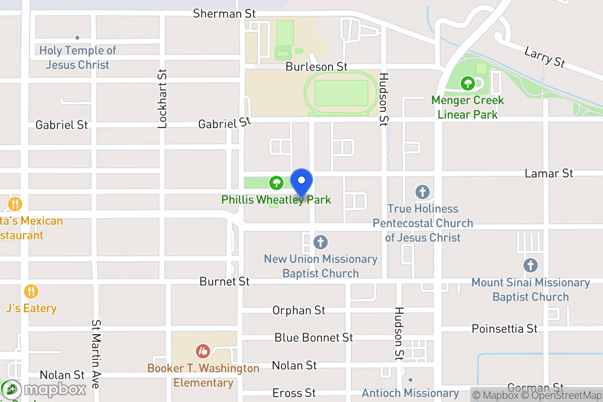 Map of 913 N Mittman