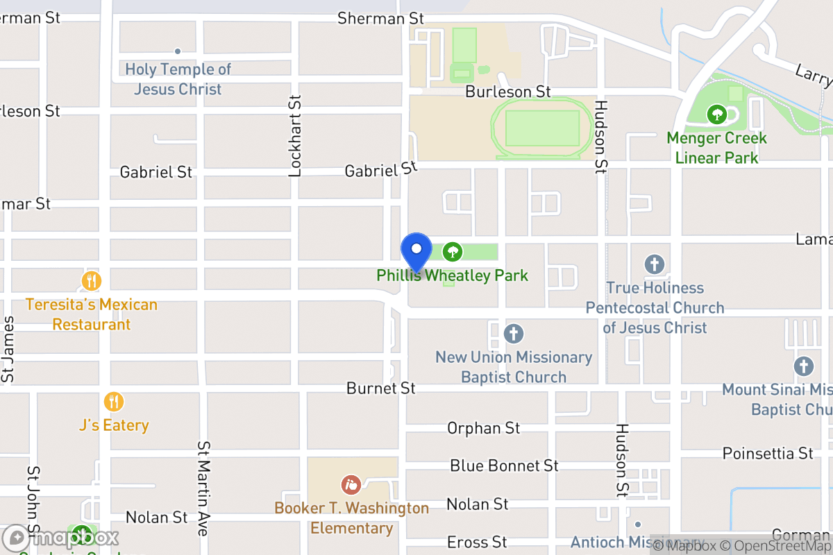 Map of 1212 N Gevers St