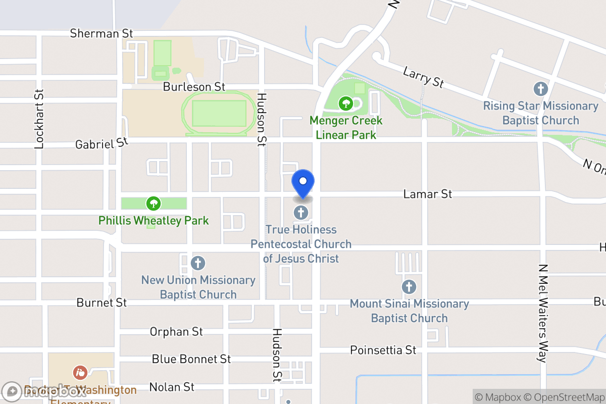 Map of 1323 N Walters