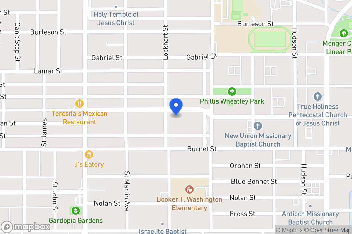 Map of 1610  Hays St