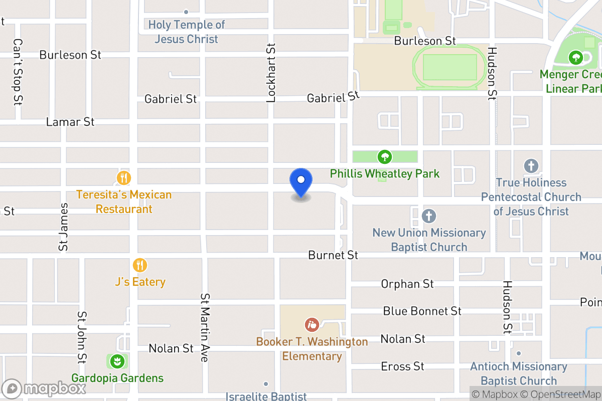 Map of 1618  Hays St