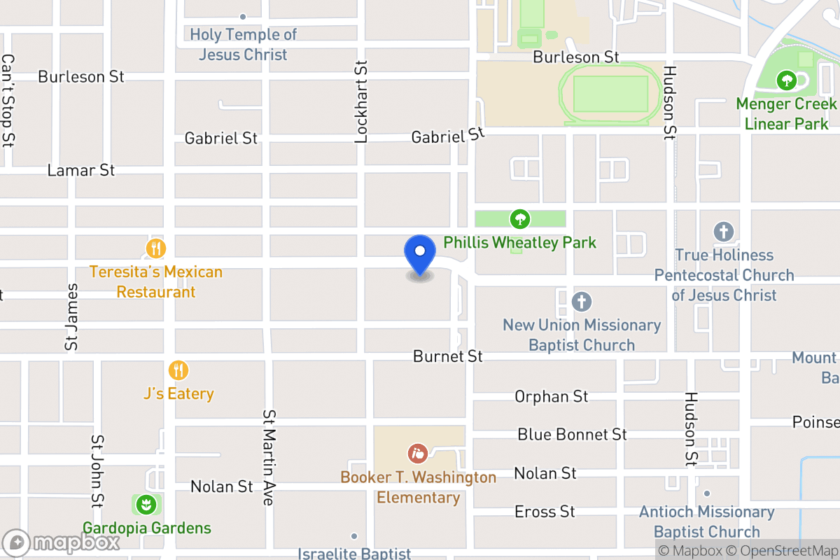 Map of 1626  Hays St