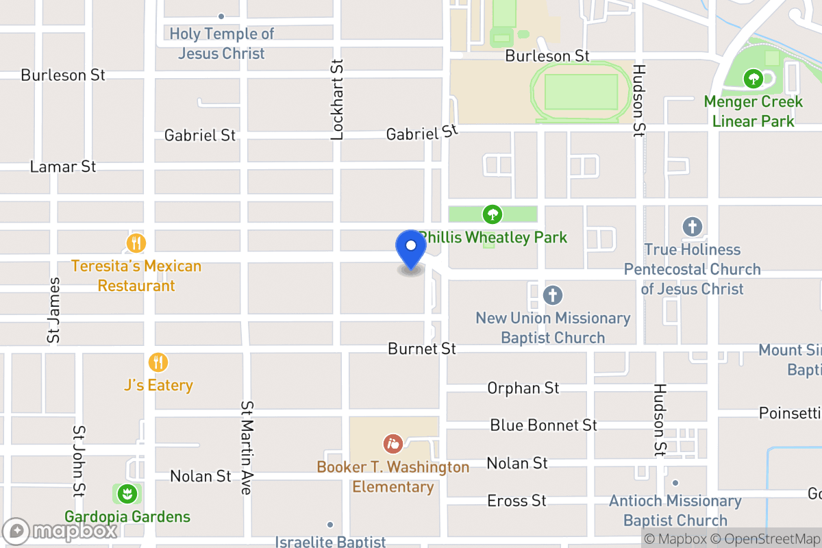 Map of 1634  Hays St