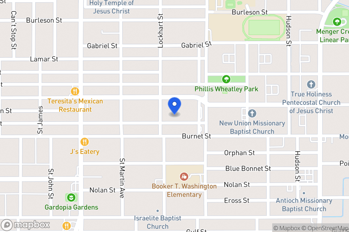 Map of 615  Blaine